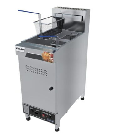 Freidora industrial Cuadrada gas capacidad 20L