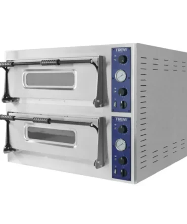 Horno Eléctrico Para Pizza 1 + 1 de 2/50 TREVI