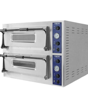 Horno Eléctrico para Pizzas TREVI 4+4