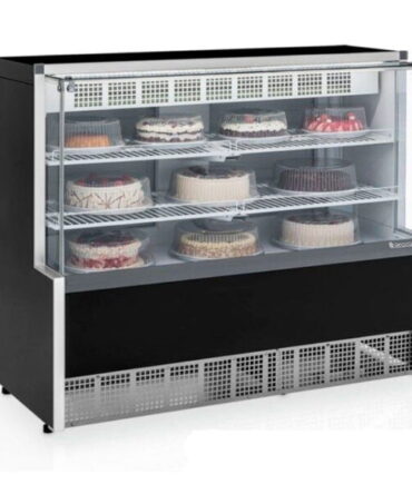 Mostrador refrigerado confitería o bebidas / vidrio recto GELOPAR GPEA-140R PR
