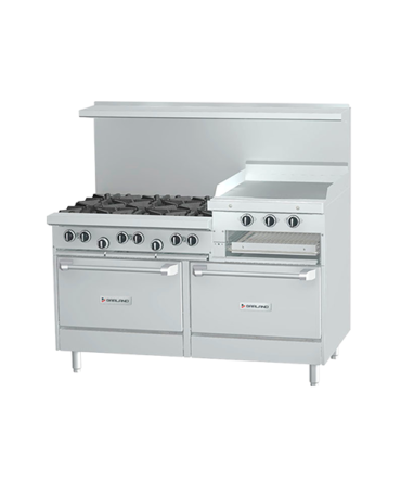 Cocina+horno+plancha a gas