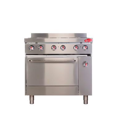 Cocina 6 hornillas 1 horno