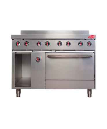 Cocina 8 hornillas 1 horno