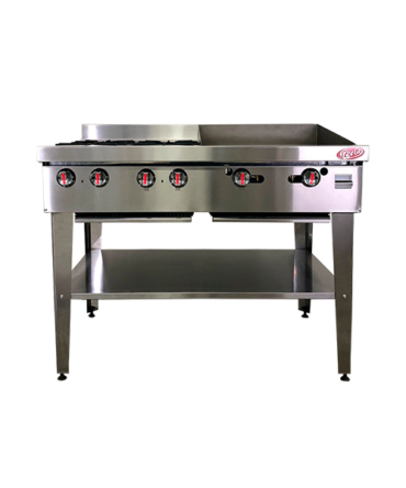Cocina de 4 hornillas 1 plancha